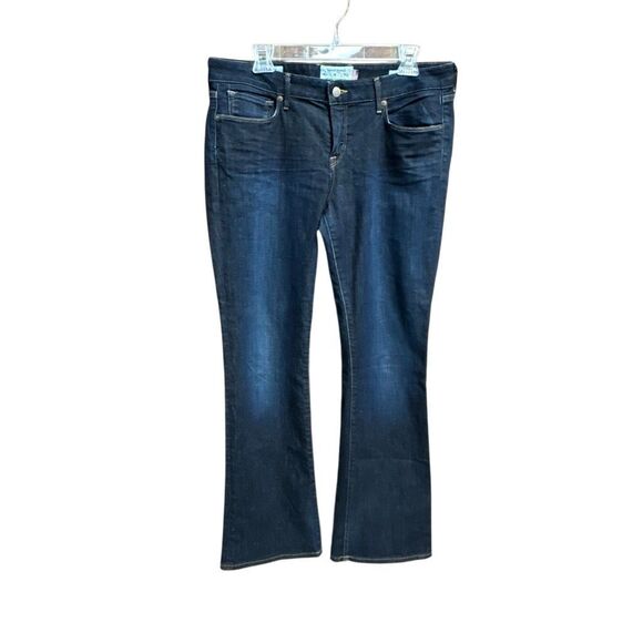 Lucky Brand Womens Lolita Boot Dark Wash Ankle Jean Size 10/30 - Picture 2 of 10